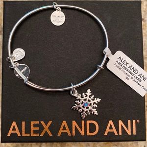Alex and Ani silver bracelet